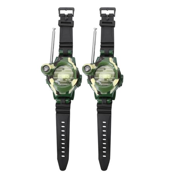 

walkie talkie soonhua kids outdoor interphone children digital intercom watch 2pcs 7in1