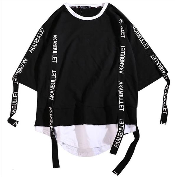 

harajuku hip hop fashion men t shirt gothic streetwear casual korean short sleeve summer tees shirts, White;black