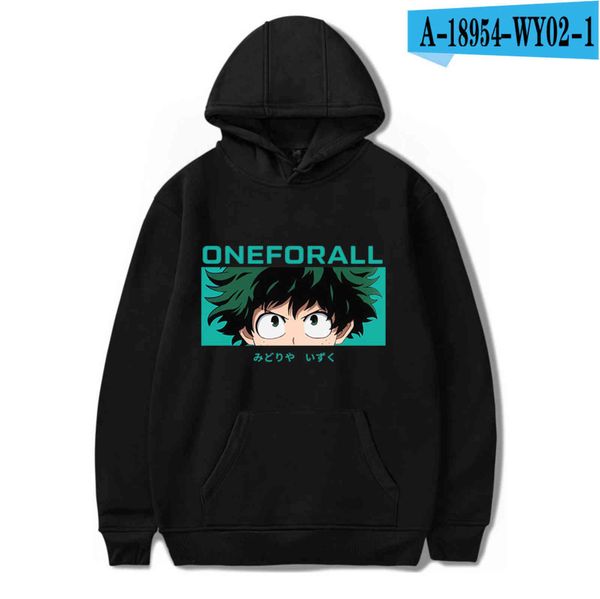 

men's hoodies & sweatshirts children's sell anime my hero cool gym casual hoodie boku no academy boys/girls pullovers 2srz, Black