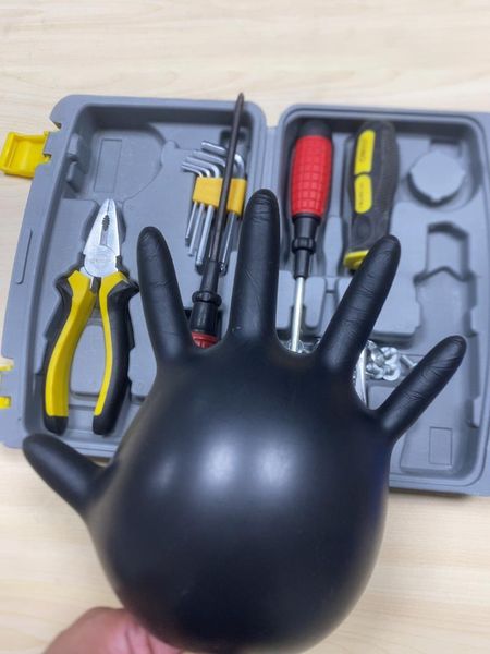 

disposable gloves emprotacintco ammex nitrile work cooking kitchen cleaning protein latex 20pcs to100p