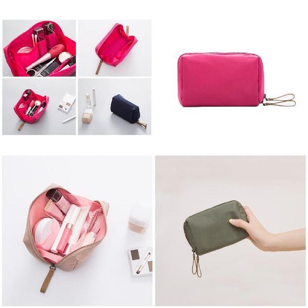 

cosmetic bags & cases women nylon bag small make up organizer storage waterproof travel necessities -mx8