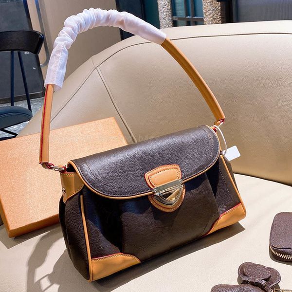 

2021 women luxurys designers baguette lady three-piece suit bag totes pillow shopping saddle zippers wallets circular vintage handbagscosmet, Red;black