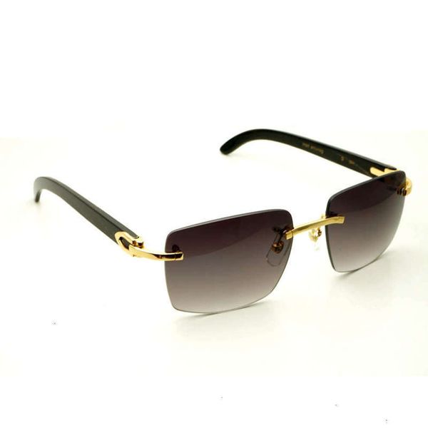 

fashionable sun frames buffalo ienbel square random brand designer sunglasses horns women glass vintage sunglass eyewear men, Black