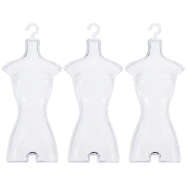

hangers & racks 3pcs doll dress forms mini mannequin clothing display