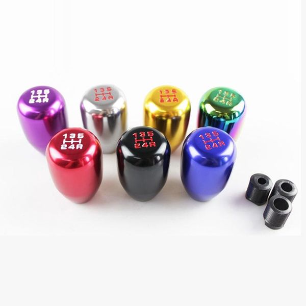 

shift knob universal 5 speed aluminum racing car gear manual automatic lever