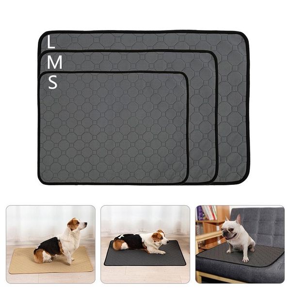 

reusable anti-slip mat washable dog pee pad puppy training pet bed waterproof blanket tineer supplies kennels & pens