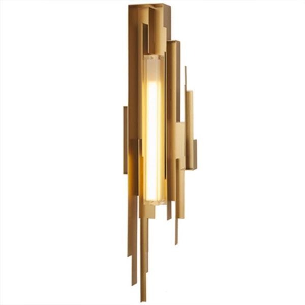 

wall lamps postmodern light luxury lamp living room decorative sofa bedroom bedside personality nordic creative brass