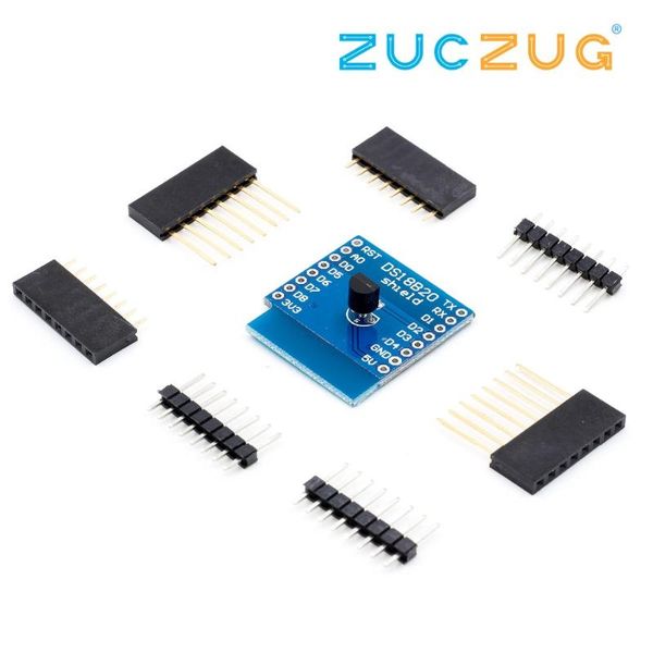 

integrated circuits youe shone ds18b20 temperature sensor shield wemos d1 mini pro esp nodemcu