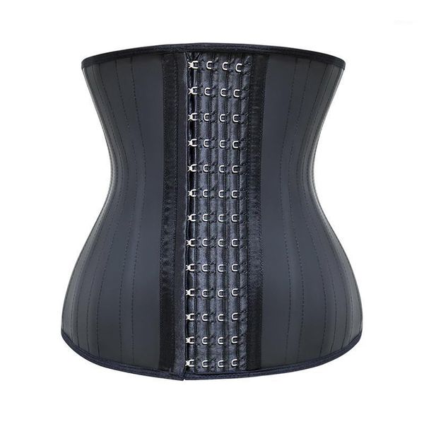 

bustiers & corsets burvogue latex 9-25 steel boned waist control corset underbust cincher and women corselet burlesque, Black;white