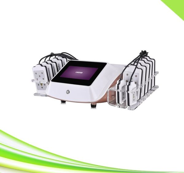 

portable 14 pads liposuction instrument fat burning lipo laser slimming machine