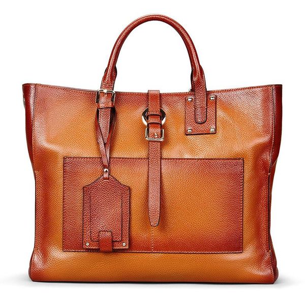

doudou leather tote bag single shoulder large capacity women's evening bags