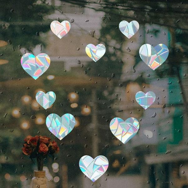 

wall stickers sun catcher decals sticker rainbow effect window butterfly decor diy glass home bedroom privacy protection