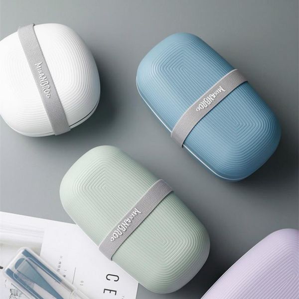 

kawaii portable lunch box plastic square travel japanese friendly products container pojemniki kuchenne home decor ec50fh dinnerware se sets