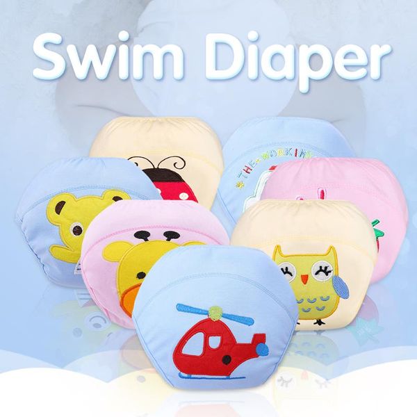 

cloth diapers reusable swim diaper adjustable pull-up for swimming babies and toddlers 0-2 yearschild boys girls washable underwear