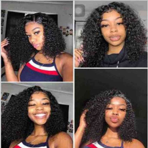 

wig short wig female black small curly explosive head chemical fiber heaear