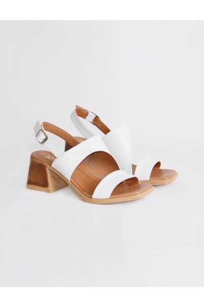 

sandals women's genuine leather sandals-19004, Black