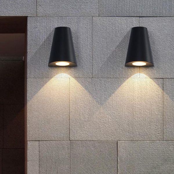 

outdoor wall lamps 5/10w up down lamp surface mounted garden porch light waterproof villa el balcony stigma front door sconces