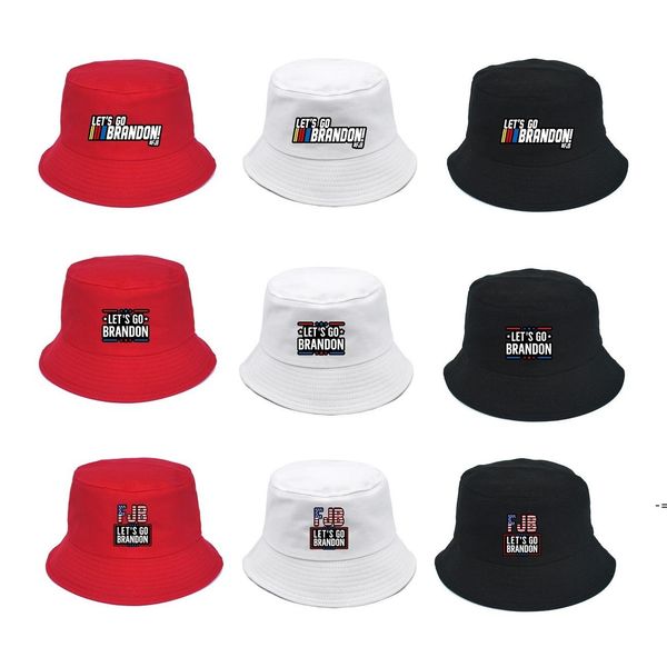 

let's go brandon printing sun hats fisherman cap 2024 presidential election hat adults universal zzb14434, Blue;gray