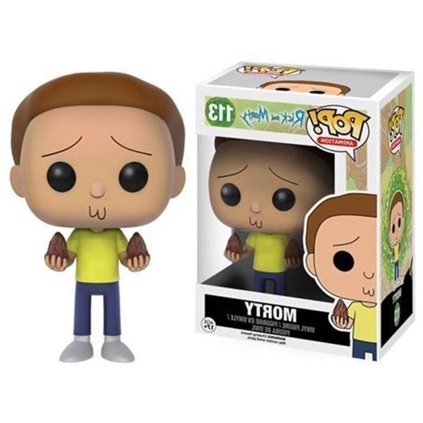 

83Funko pop Rick and Morty sour cucumber doll h-made model ornaments around