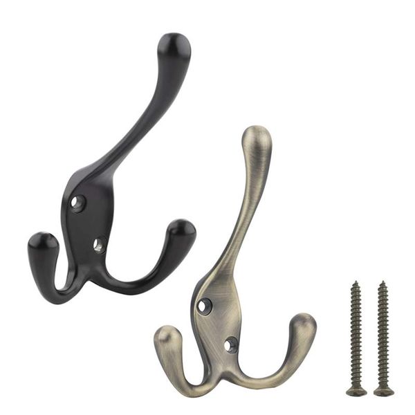 

hooks & rails clothes coat hook american retro entrance curtain small livingroom single double storage holder wall