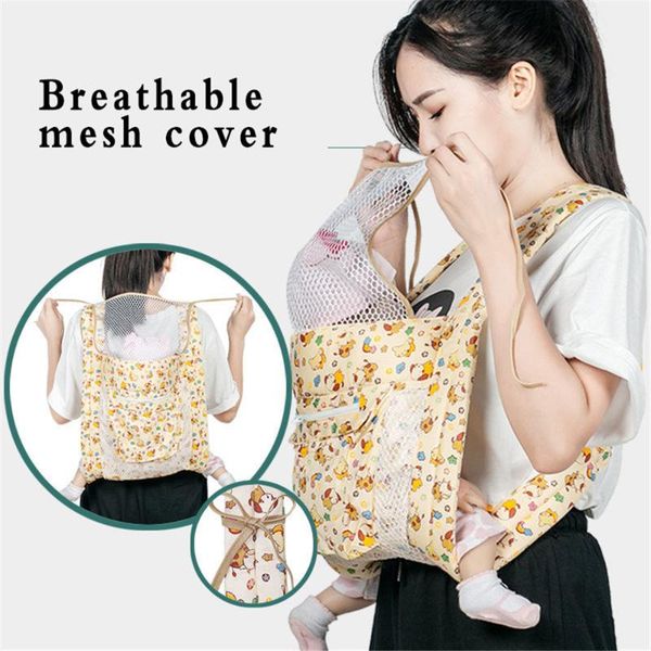 

ergonomic baby carrier gear breathable sling wrap backpacks infant waist hipseat kangaroo bag carriers, slings &