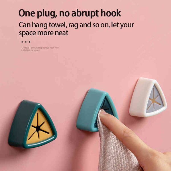 

towel holder sucker wall rack wash cloth laps hook punch storage hanging hand towel towels towel rack kitchen bathroom tools