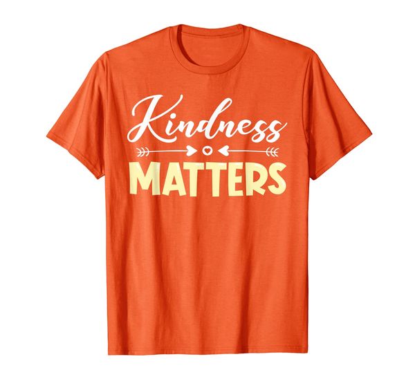 

unity day orange shirt anti bullying gift kindness matters t-shirt, White;black