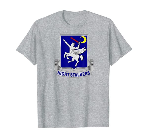 

160th special operations aviation regiment (airborne) t-shirt, White;black