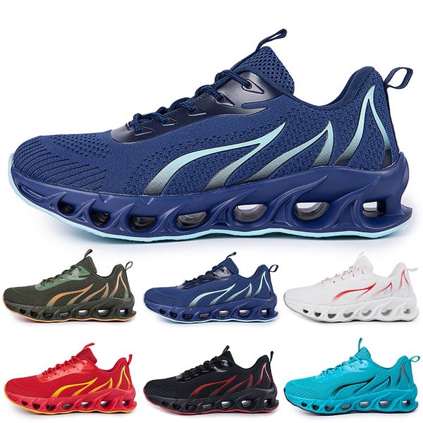 

highs quality non-brand running shoes men trainers white black yellow gold navy bred green mens sports sneakers walking jogging outdoor fash