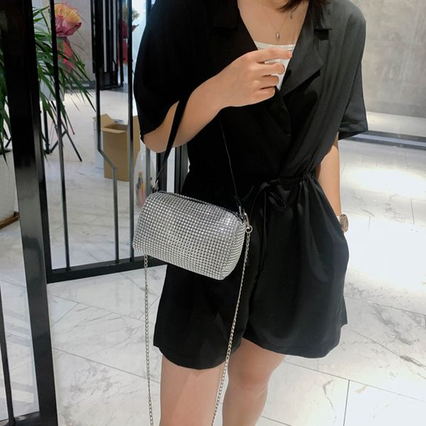 

designer bling dinner bag women glitter diamond evening bags lady shiny rhinestone party shoulder h8080