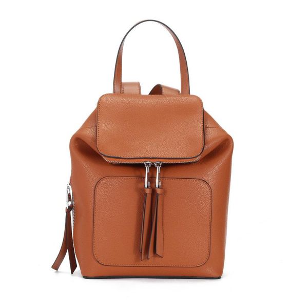 

backpack 2021 fashion double shoulder bag universal fashionable large capacity satchels solid color luis vitton