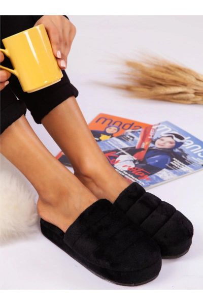 

slippers women's black home slipper
