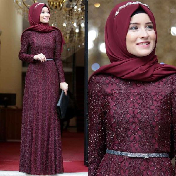 

ethnic clothing women's hijab evening dress - muslim dubai fashion arabia islam ramadan kaftan 100% made in turkey, Red