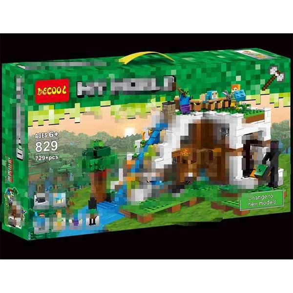 

2017 degao's world 829 waterfall base 33052 same type of assembly building block