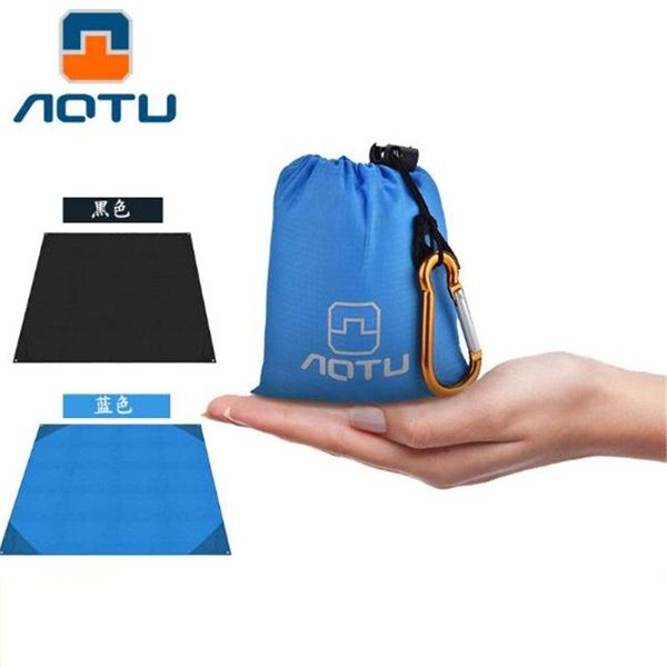 

outdoor pads aotu tent mat 153x143cm portable pocket picnic bbq camping pad moisture waterproof groundsheet sunshade awning