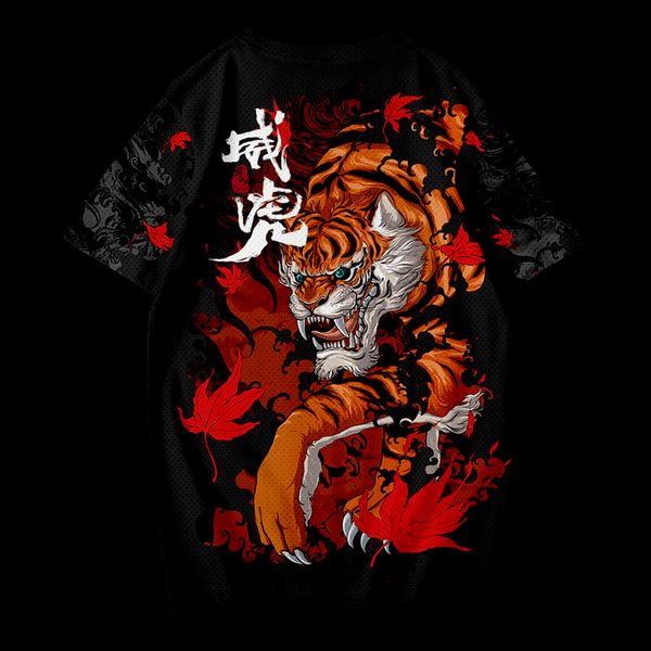 

yinhu fashion t-shirt summer loose short-sleeved t-shirt men's casual street style mesh sports t-shirt, White;black