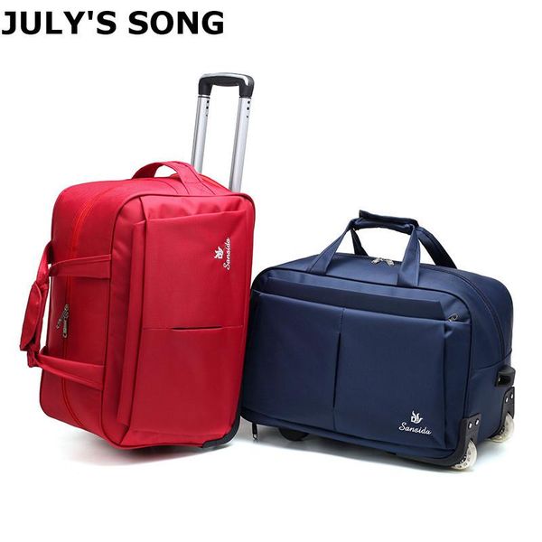 

suitcases luggage trolley bag large capacity travel with wheels for women men suitcase duffle carry on