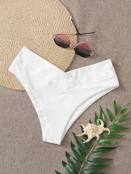 

plain bikini panty w1dr#, White;black