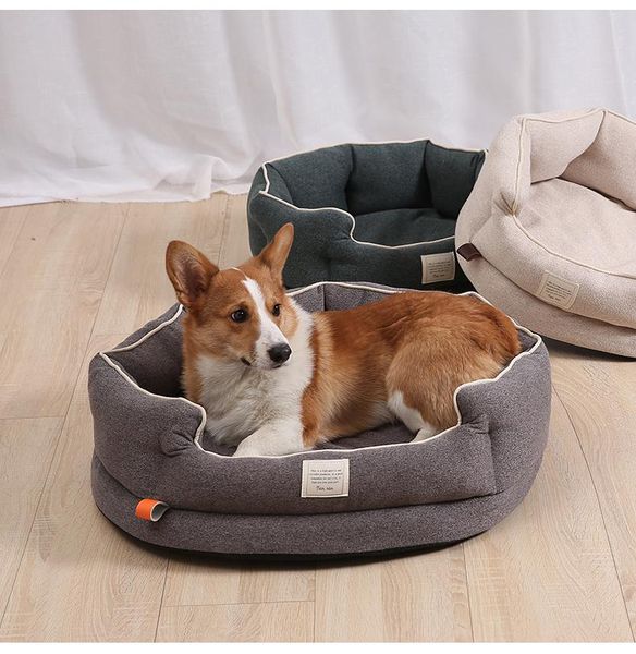 

cat beds & furniture luxury soft large memory foam pet bed