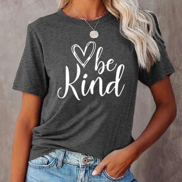 

women's t-shirt women girls clothes casual simple printing classic loose wild lady short-sleeved 2021 brand round neck pullover, White