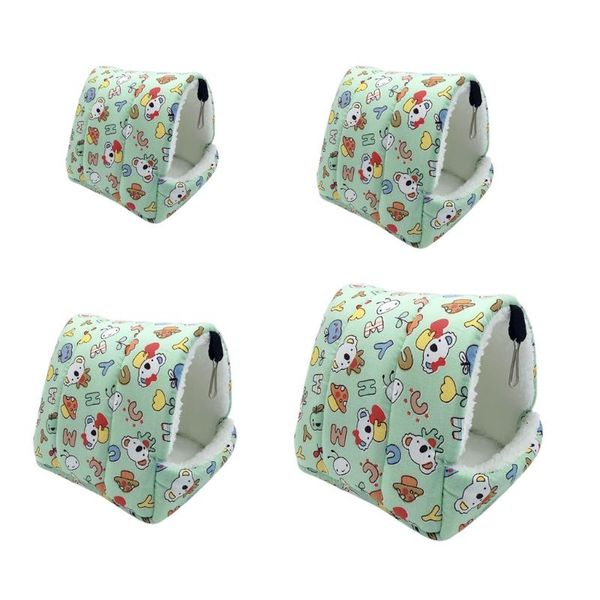 

small animal supplies hamster hammock winter warm cotton sleeping bed pet hanging cage rat nest cave for guinea pig hedgehog squirrel plush