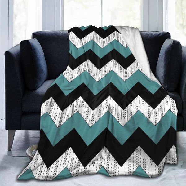 

blankets flannel blanket chevron art design ultra-soft micro fleece for bathrobe sofa bed travel home winter spring fall