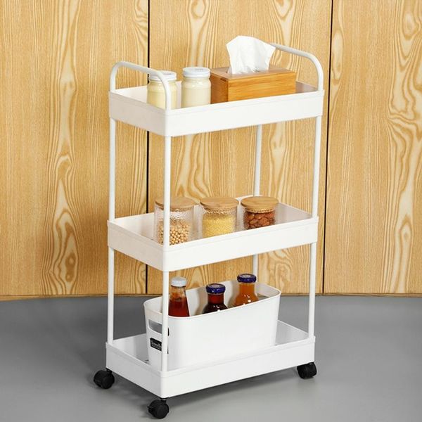 

laundry bags rolling storage cart 3/4 tier mobile shelving unit bathroom carts with handle for kitchen room