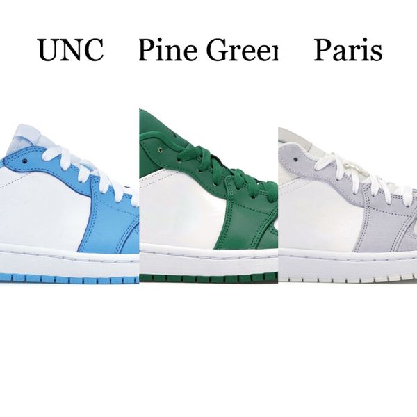 

1 hight cut men women basketball shoes black toe 1s low cut dunk unc obsidian pink green twist mens sports sneaker 17dikx