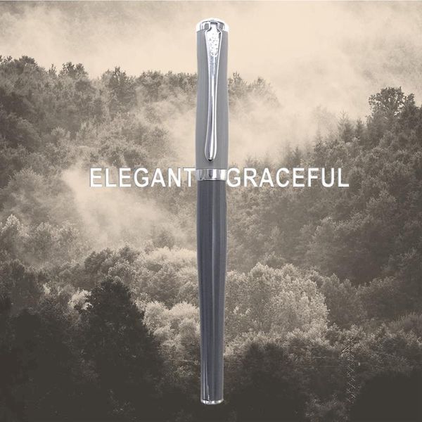 

luxury fountain pen for writing metal ink pens school & office supplies gift cute korean stationery