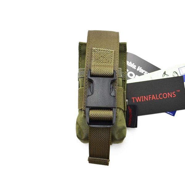 

stuff sacks twinfalcons pouch for walkie-talkie two way radio holder molle hunting camp climb tactical hike outdoor tw-p001