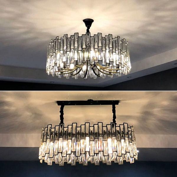 

chandeliers luxury crystal chandelier lamp living room post modern minimalist personality home bedroom restaurant creative led light