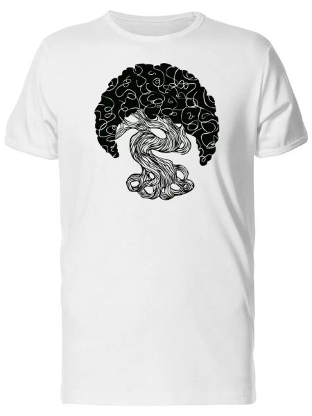 

Bonsai Tree Sketch Men's Tee -Image by Shutterstock, White;black