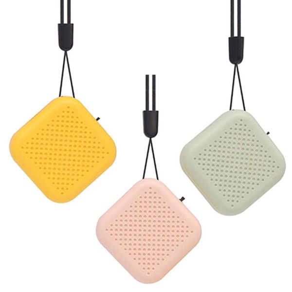 

car air freshener mini wearable purifier, personal travel size necklace & portable usb charging smoke purifier