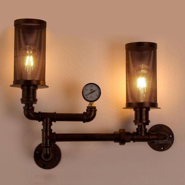 

wall lamps american retro lamp industrial style clothing store cafe el personality creativity iron decorative